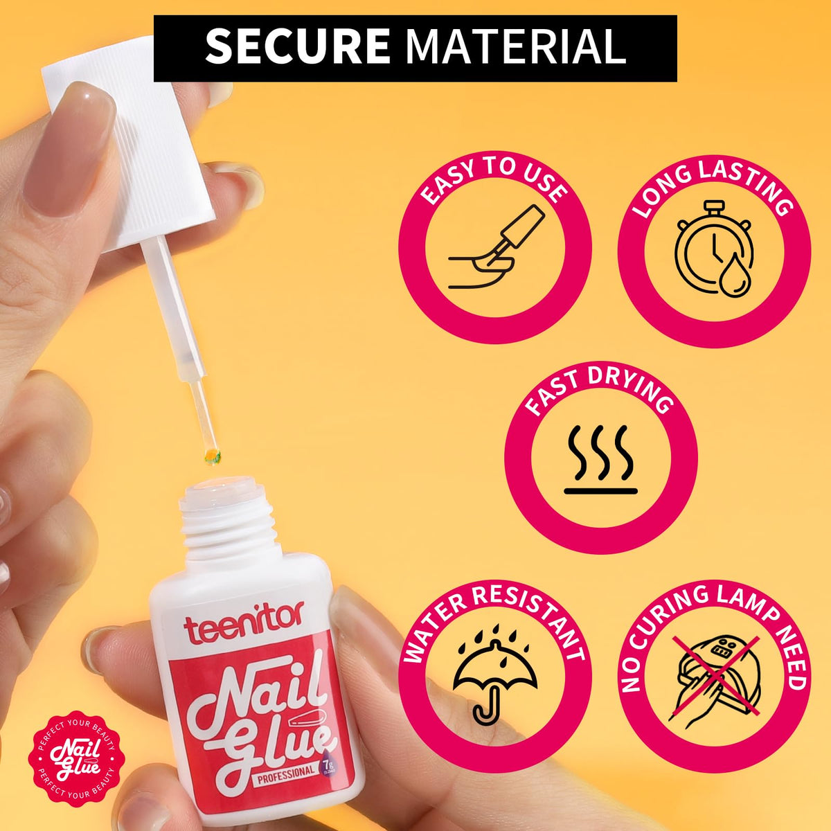 Teenitor bottle seal detail highlighting leak-resistant cap for secure storage and portability
