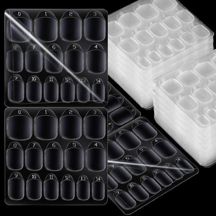 Teenitor front packaging showing 1500pcs for quick manicures and convenience