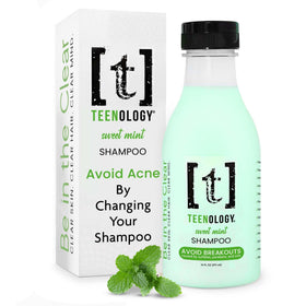 Teenology front packaging showing mint bottle and clear benefit