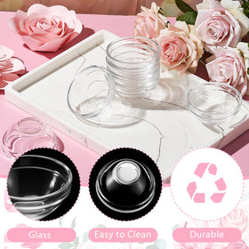 Teenyyou bowl in use mixing a clay mask showing precise blending benefit