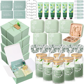 Teenyyou front packaging showing six labeled bridesmaid boxes for easy gifting