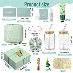 Teenyyou clear 14oz glass tumbler close-up perfect for celebratory toasts