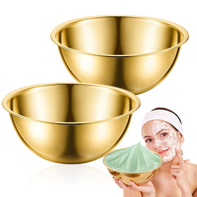 Teenyyou gold bowls front view showing elegant finish and professional look