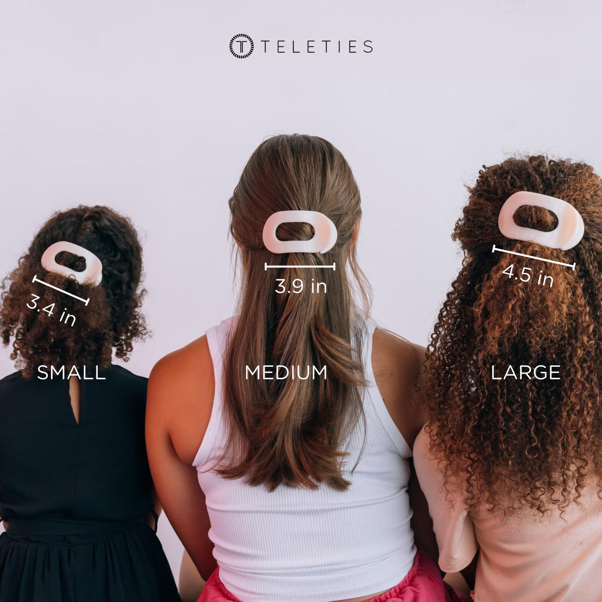 TELETIES clip in a relaxed chair scene showing comfortable curve and no-pressure rest