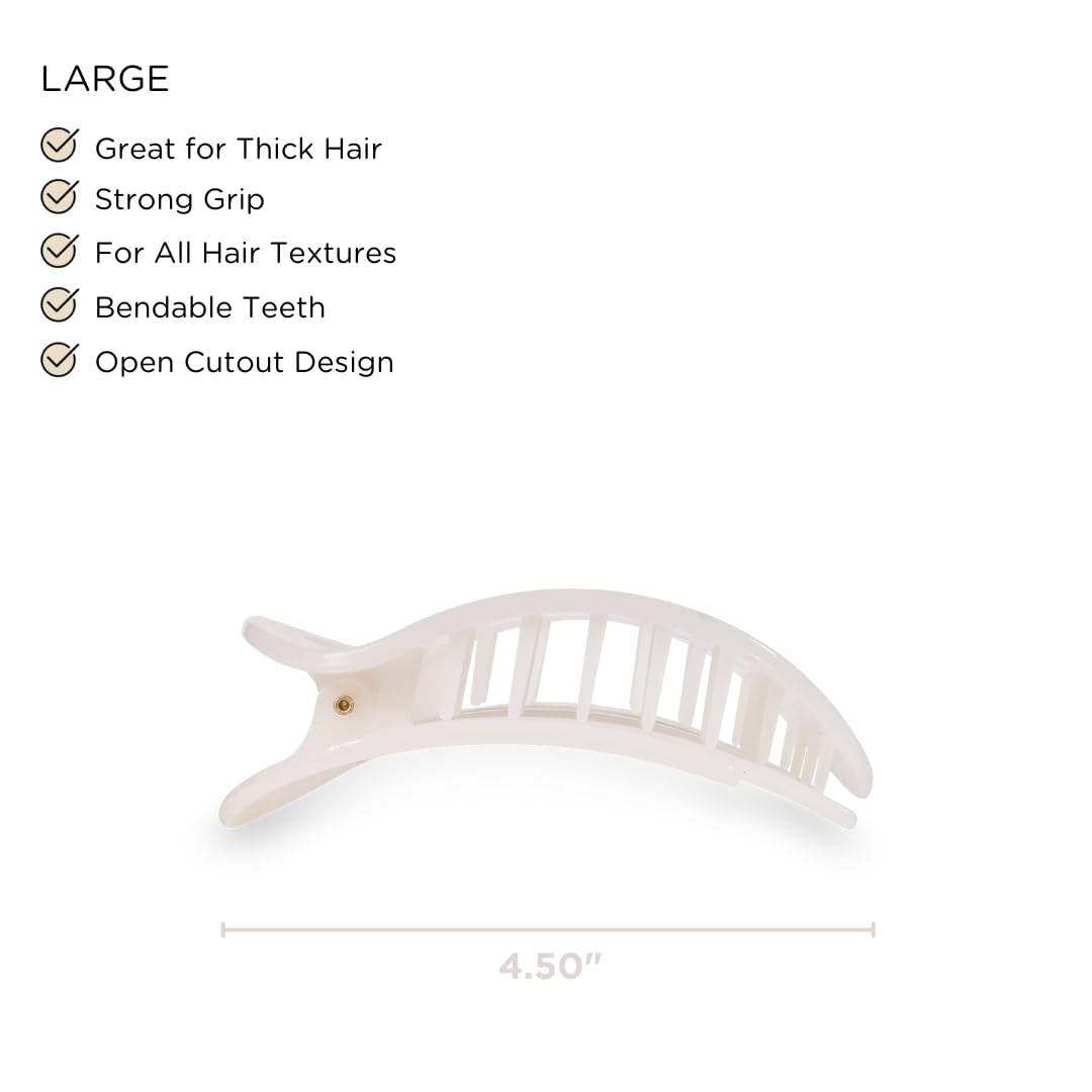TELETIES close-up of bendable teeth highlighting durable flex and secure hold