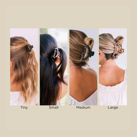 TELETIES clip in beachy waves highlighting secure, stylish finish