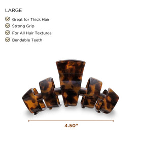 Teleties close-up of bendable teeth highlighting flexible durable design