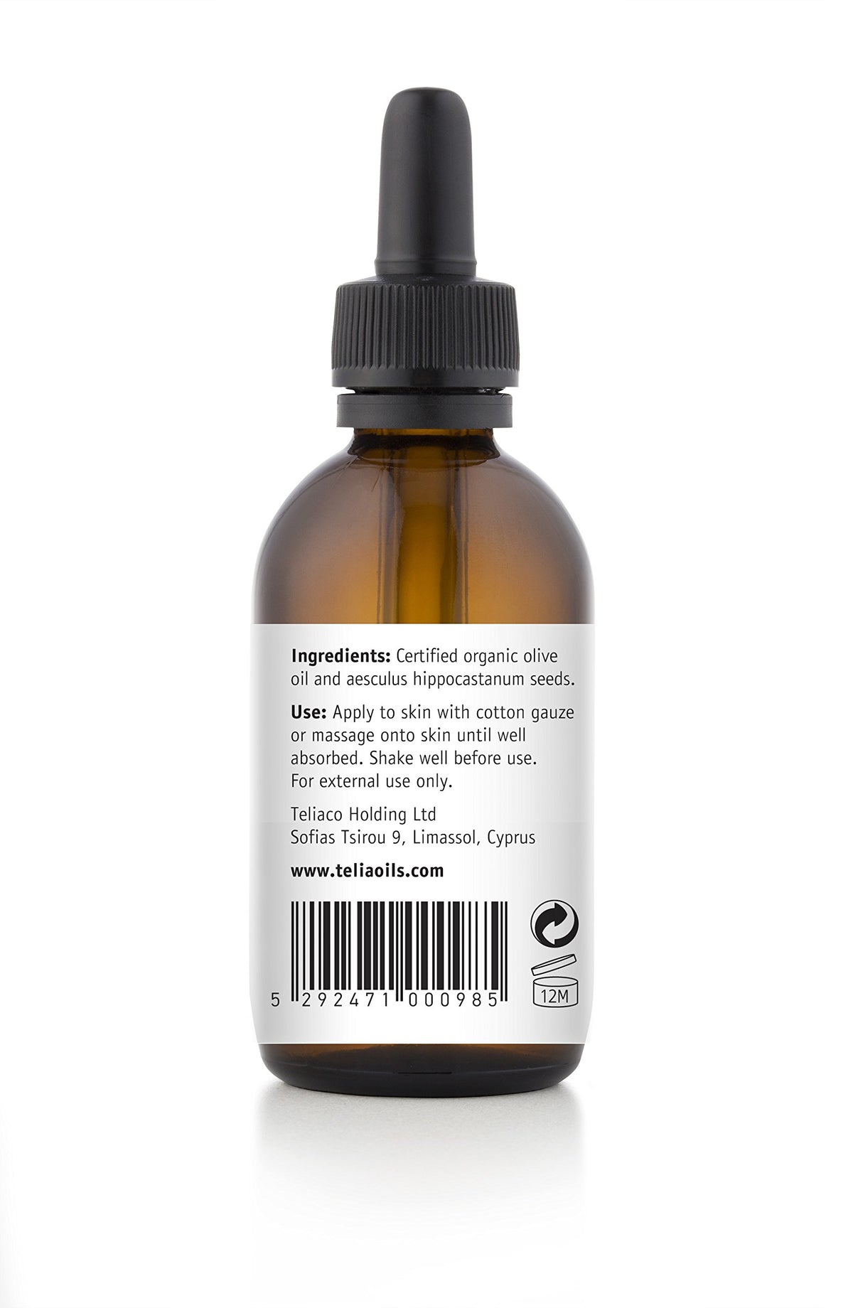 Teliaoils close-up of oil texture and deep amber color, showing concentrated infusion benefit