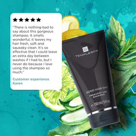 TEMPLESPA aloe vera glycerin vitamin B5 trio highlighting natural nourishment