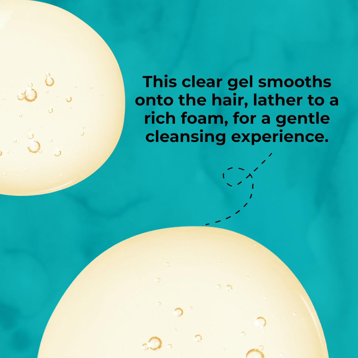 TEMPLESPA creamy lather close-up showing smooth texture and gentle foam