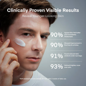 TEREZ & HONOR applying under eye demonstrating reduced puffiness effect