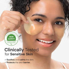 TEREZ & HONOR close-up hydrogel texture highlighting moisturizing delivery