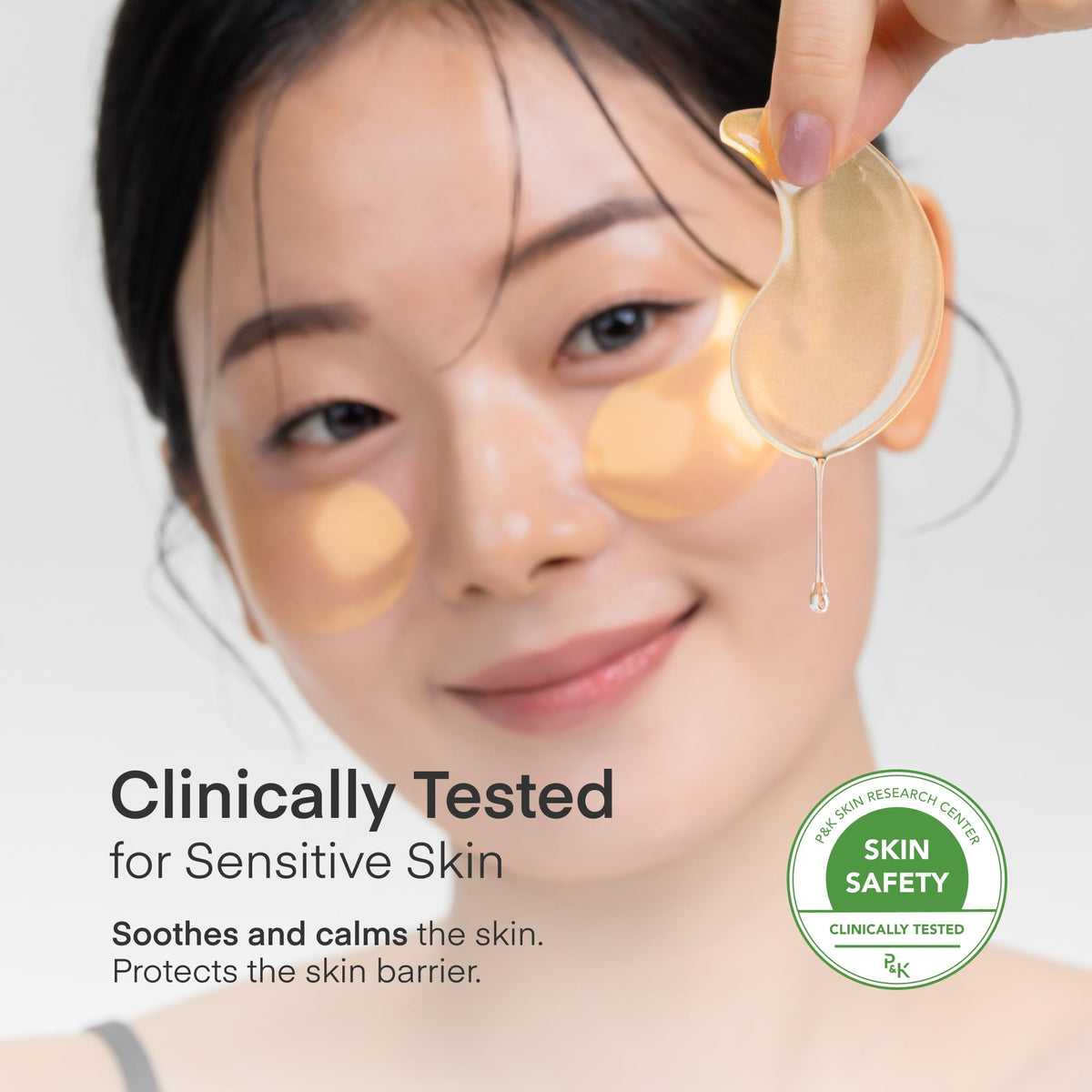 TEREZ & HONOR visible 24K gold flakes in serum highlighting luxury and radiance