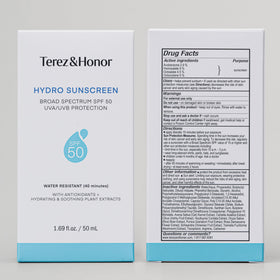 Terez & Honor being applied outdoors on a sunny day showing water-resistant use