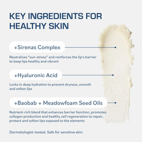 TERNS balm texture exposed after twist open showing cushion glide and smooth application benefit