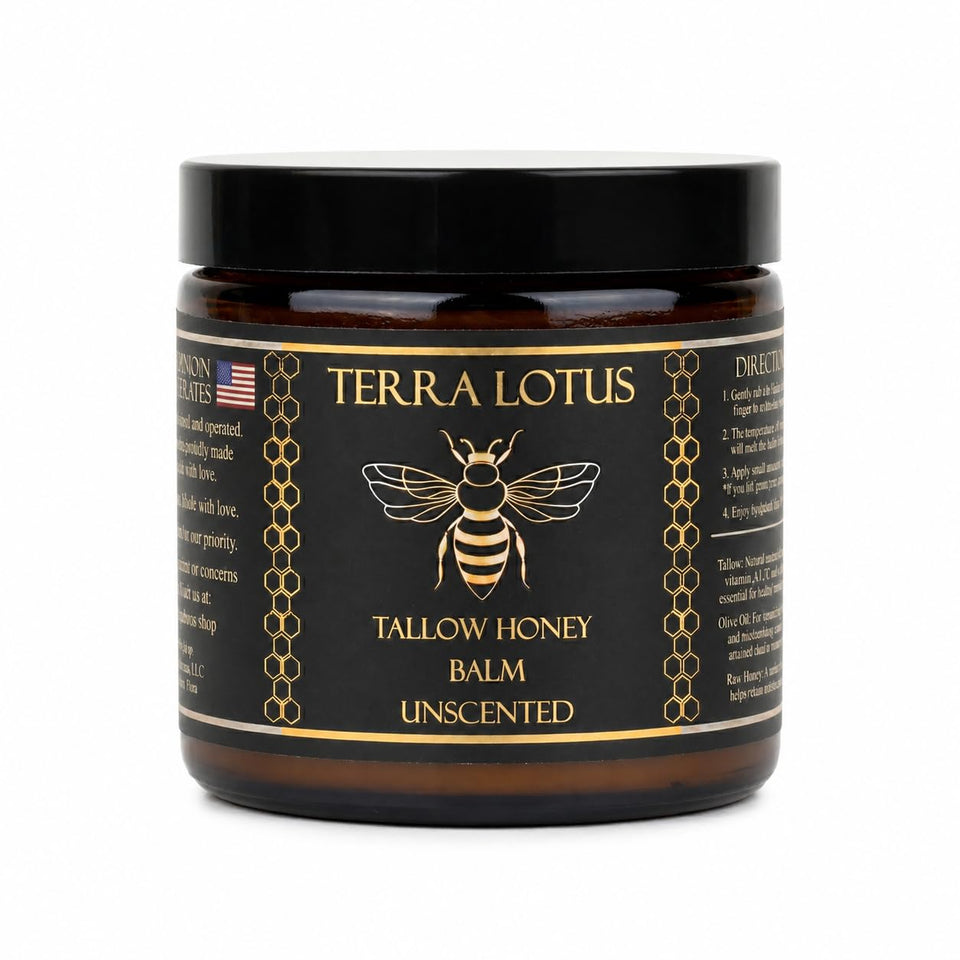 Terra Lotus front jar view showing clean packaging and natural ingredients benefit