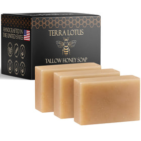 Terra Lotus front packaging showing three citrus bars and clean branding benefit: clear product info
