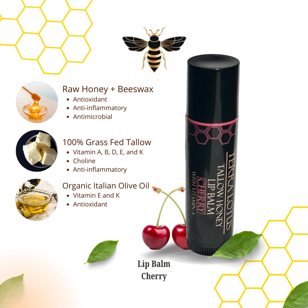 Terra Lotus close-up of balm texture on tube tip for visible smooth glide