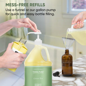 Terra Pure back label showing ingredients and plant-based benefit