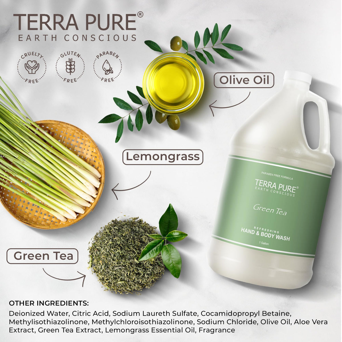 Terra Pure being poured into a wall dispenser during housekeeping refill