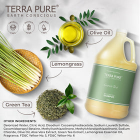 Terra Pure dispensed in a hotel shower offering guest convenience