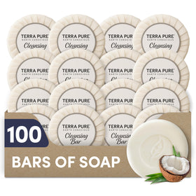 Terra Pure front box showing 100-count packaging and professional look