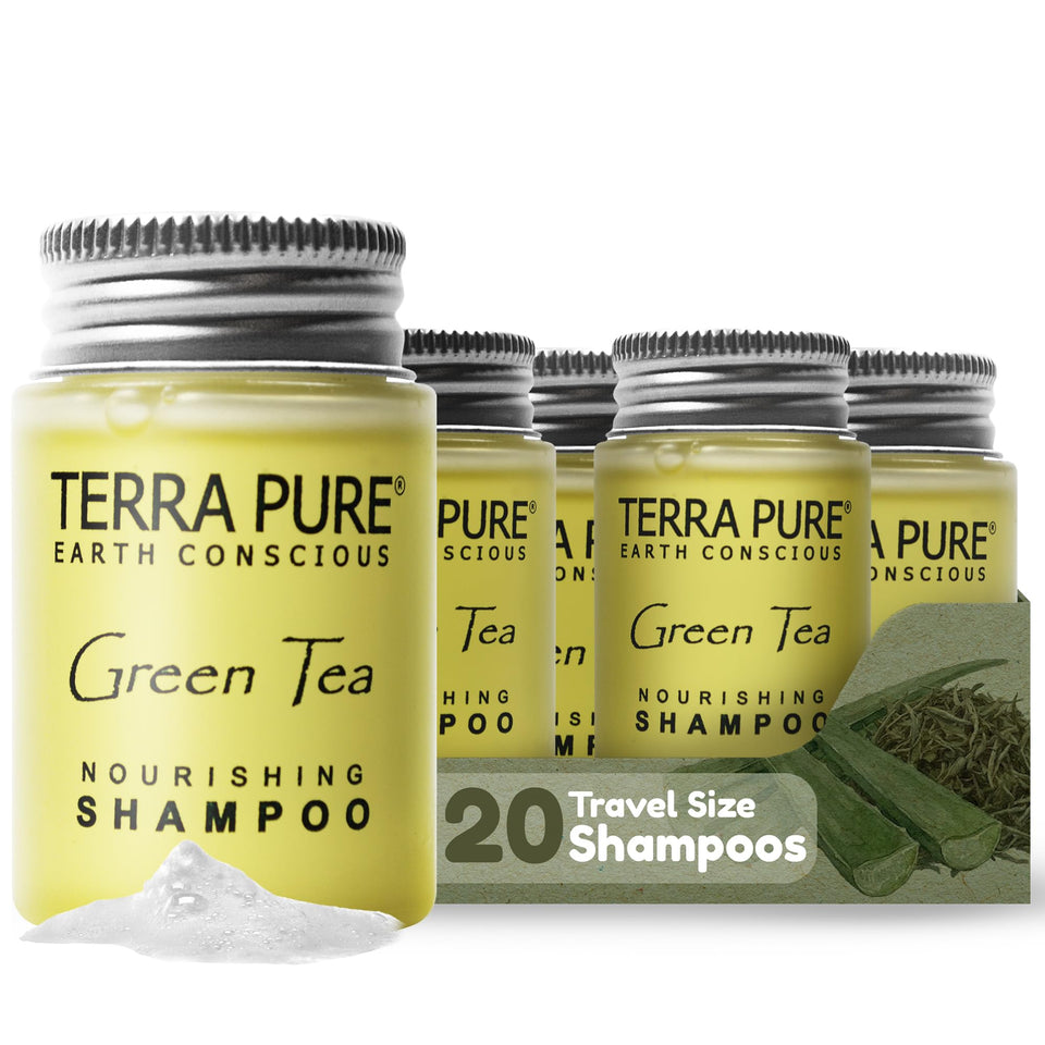 Terra Pure front packaging showing 20 bottle set and tidy presentation