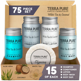 Terra Pure front packaging showing set and elegant presentation benefit