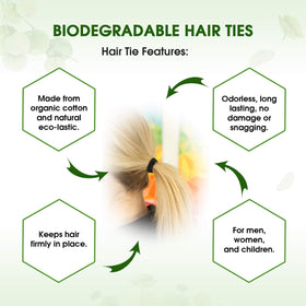 Terra Ties in man bun styling illustrating strong no-slip performance