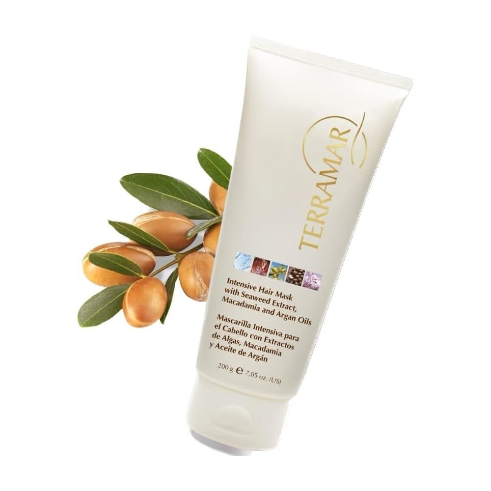Terramar front packaging showing jar and benefits for restoring shine