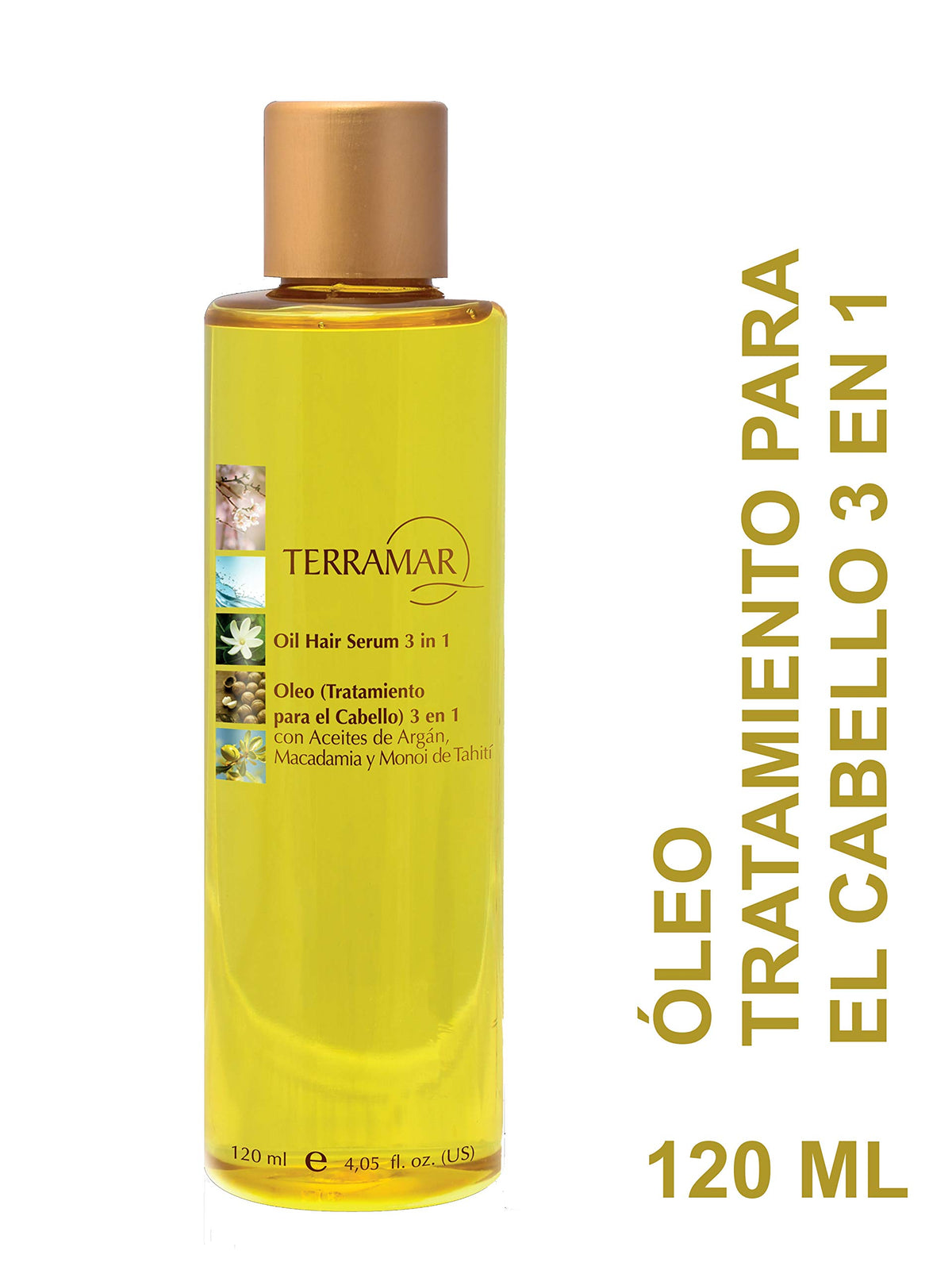 Terramar Óleo front packaging showing bottle and label for easy identification and benefit
