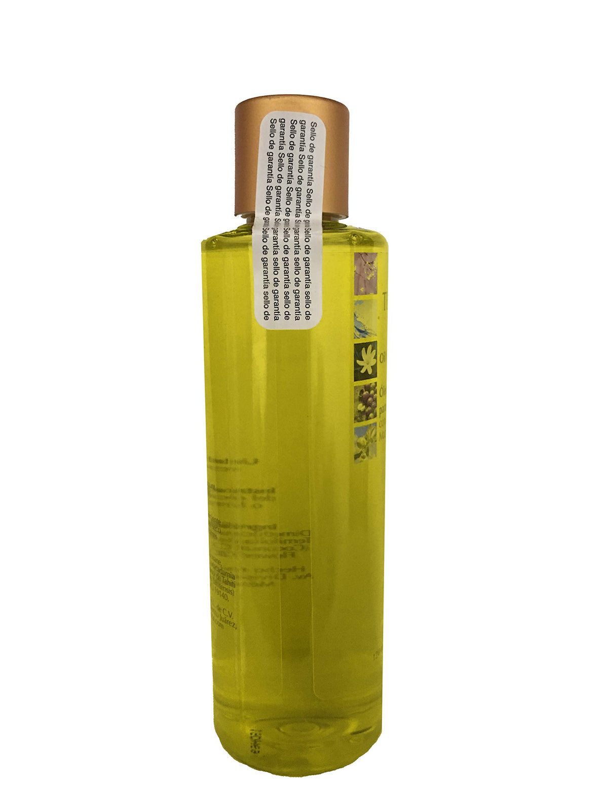 Terramar Óleo on bathroom vanity styled for daily routine to promote healthier-looking hair