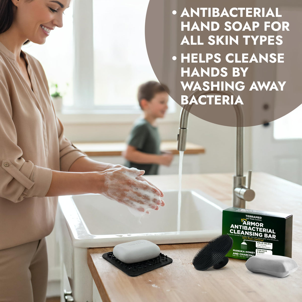 Terramed ingredient label and NDC 83004-028 clear product details and trust benefit