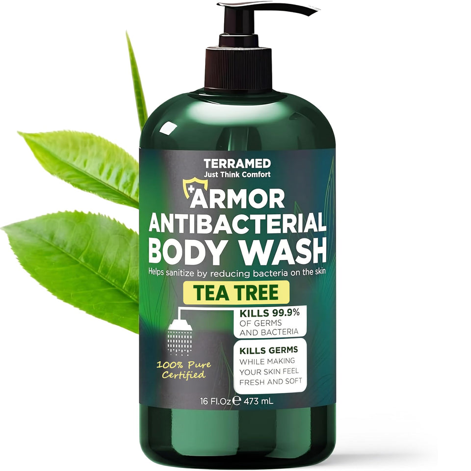 Terramed Just Think Comfort front packaging shows clean bottle and label benefit