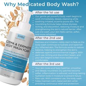 Terramed Just Think Comfort in bathroom setting showing soothing cleansing routine