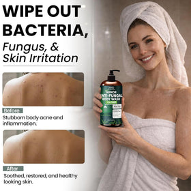 Terramed Just Think Comfort creamy lather texture illustrating gentle cleansing