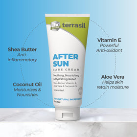 terrasil 3oz size next to hand showing travel-friendly convenience
