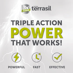 terrasil soap ingredients label displaying activated minerals and botanicals