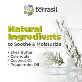 terrasil ingredients calendula and coconut illustrating natural care