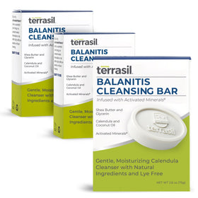 terrasil front packaging showing bar and calming benefit