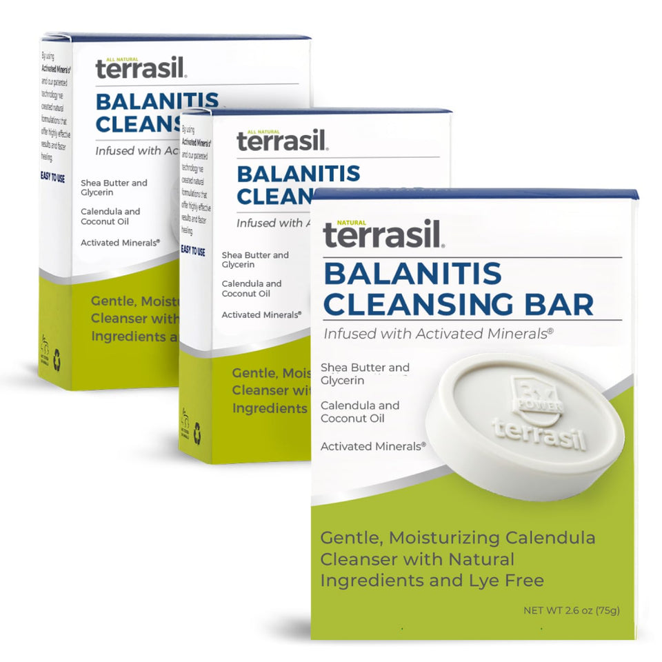 terrasil front packaging showing bar and calming benefit