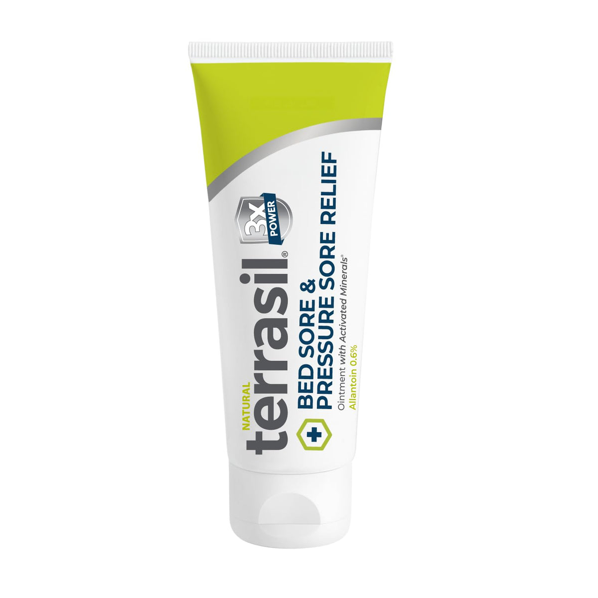 terrasil front tube packaging showing product and compact size for travel