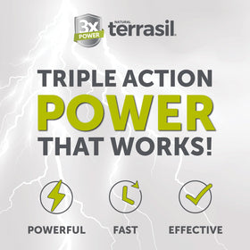 terrasil ingredients label close-up showing calendula and activated minerals