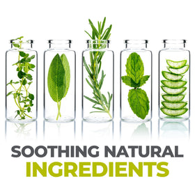 terrasil retail packaging box emphasizing natural, dermatologist-tested formula