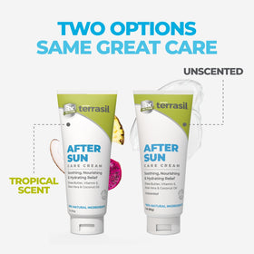 terrasil pump and label closeup highlighting natural ingredient benefits
