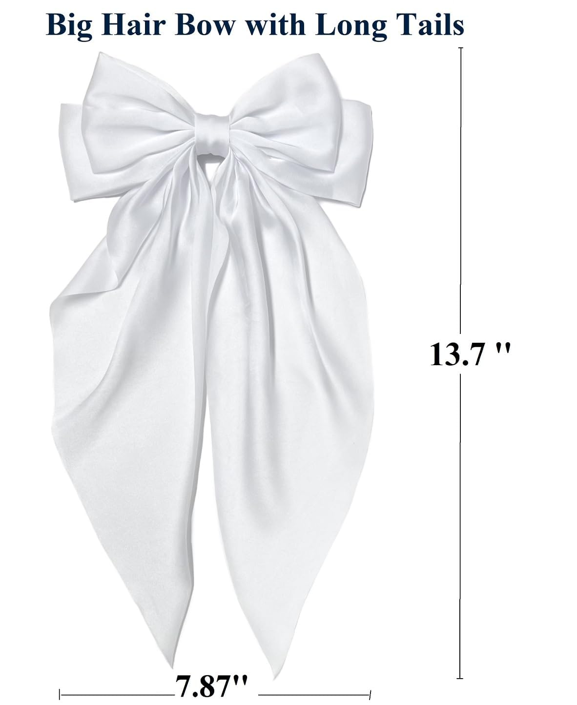 TERSE bow next to ruler showing 8x14-inch scale for noticeable statement benefit