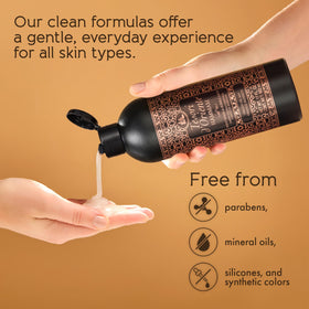 Tesori d'Oriente argan oil close-up highlighting nourishing ingredient