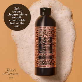 Tesori d'Oriente bubble bath filling tub for a relaxing soak