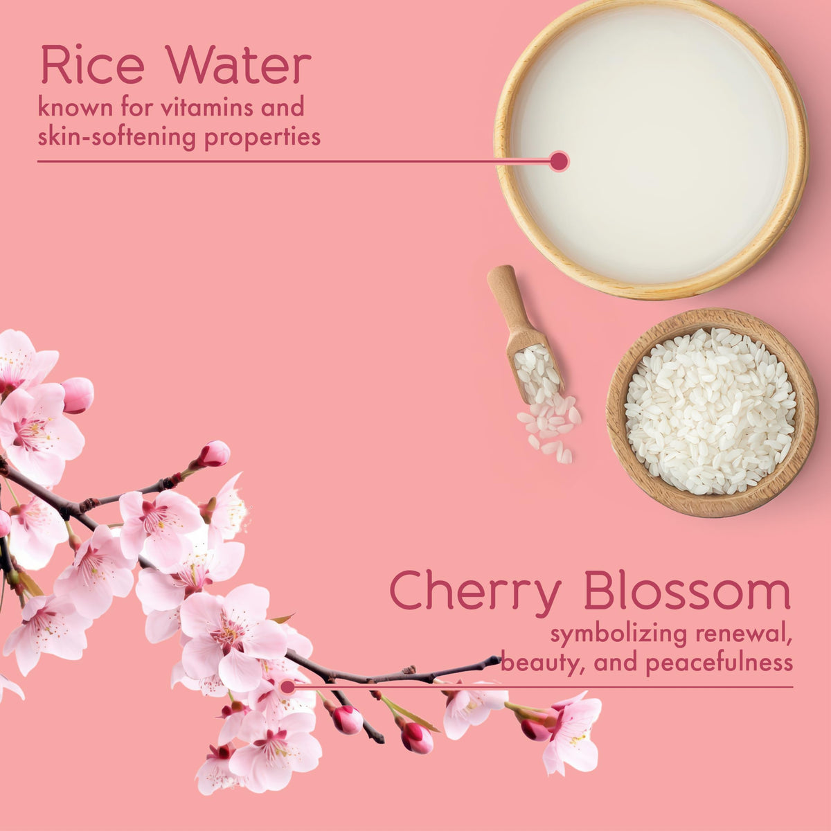 Tesori d'Oriente gel being poured to show creamy texture and easy dispensing benefit