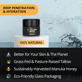 TETON open jar texture illustrating creamy balm that melts on skin